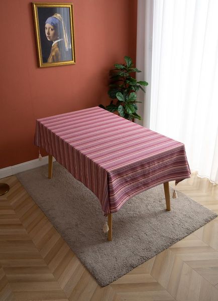 table cloth american folk large tassels tea bohemian polyester cotton yarn-dyed floral stripe tablecloth waterproof cover
table cloth american folk large tassels tea bohemian polyester cotton yarn-dyed floral stripe tablecloth waterproof cover