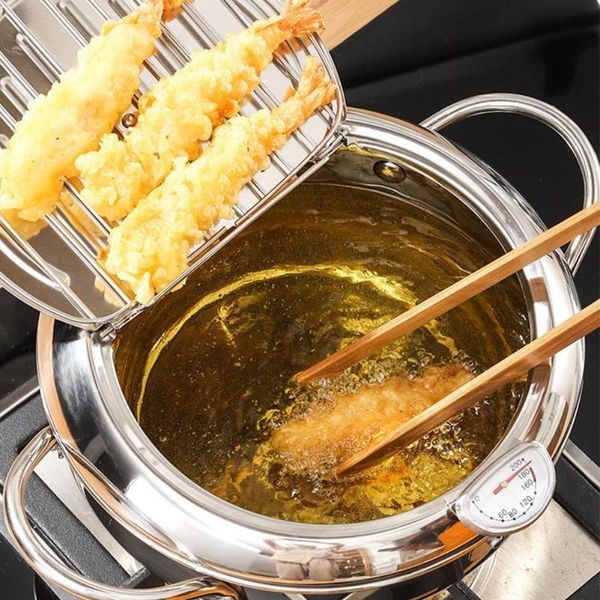 pans kitchen deep frying pot tempura fryer pan control fried tools chicken cooking cookware temperature
pans kitchen deep frying pot tempura fryer pan control fried tools chicken cooking cookware temperature