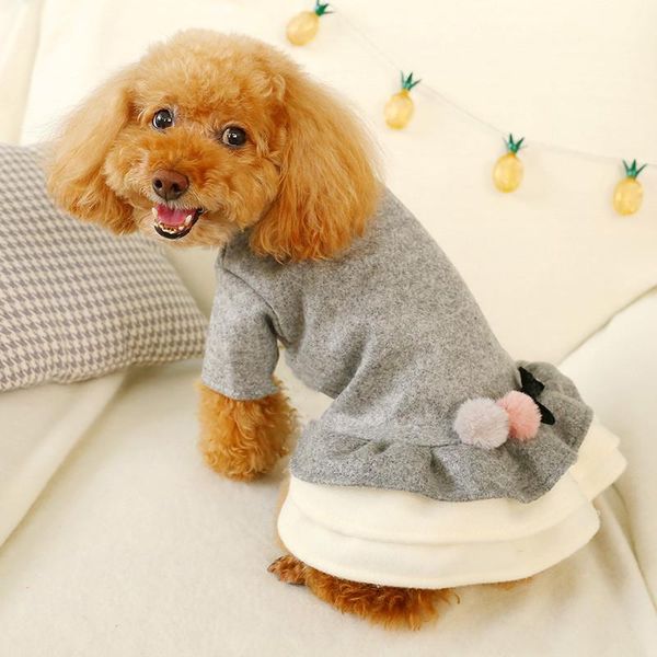 dog apparel pet cat clothes teddy bichon pomeranian small autumn winter thick sweatshirt skirt double colors ball dress with bow
dog apparel pet cat clothes teddy bichon pomeranian small autumn winter thick sweatshirt skirt double colors ball dress with bow
