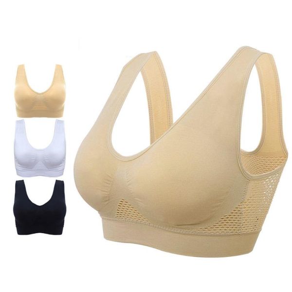 yoga outfit s-6xl hollow out women sport bra fitness running vest underwear padded crop no wire-rim gym bras 2021
yoga outfit s-6xl hollow out women sport bra fitness running vest underwear padded crop no wire-rim gym bras 2021