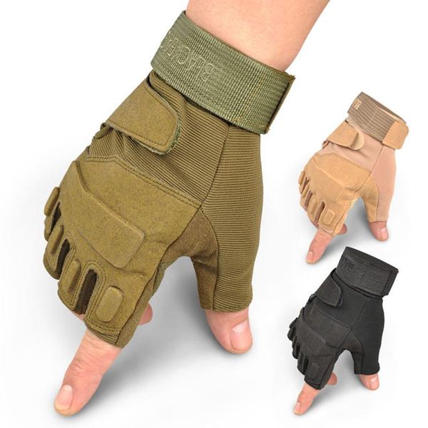 sports gloves outdoor hiking mountaineering camping hunting tactical special forces training thickened half finger, Black
sports gloves outdoor hiking mountaineering camping hunting tactical special forces training thickened half finger, Black