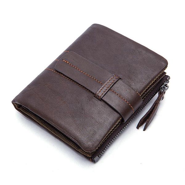 wallets wallet genuine leather men's short male soft for men good quality, Red;black 
wallets wallet genuine leather men's short male soft for men good quality, Red;black