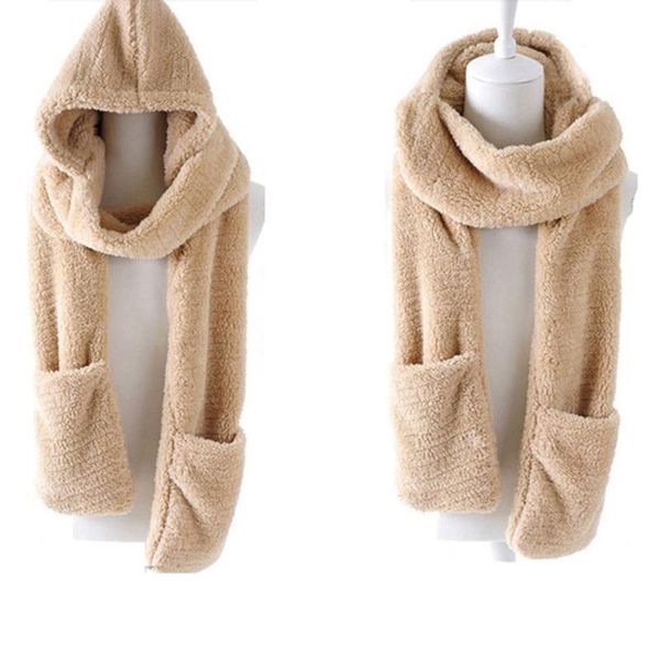 scarves ly winter warm women hoodie gloves pocket earflap hat long scarf shawl snood wraps m99, Blue;gray
scarves ly winter warm women hoodie gloves pocket earflap hat long scarf shawl snood wraps m99, Blue;gray