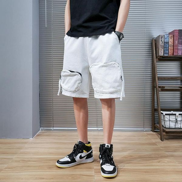 men's shorts fashionable mens cargo big pocket man hip hop bermuda 2021 summer loose male casual short pants m-5xl, White;black
men's shorts fashionable mens cargo big pocket man hip hop bermuda 2021 summer loose male casual short pants m-5xl, White;black