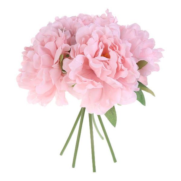 decorative flowers & wreaths 1 bunch romantic 5 heads simulation artificial peony flower fake leaf arrangement silk bouquet wedding home roo
decorative flowers & wreaths 1 bunch romantic 5 heads simulation artificial peony flower fake leaf arrangement silk bouquet wedding home roo