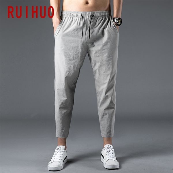 ruihuo solid harem pants men ankle-length trousers men casual pants men hip hop streetwear plus size m-4xl 211022, Black
ruihuo solid harem pants men ankle-length trousers men casual pants men hip hop streetwear plus size m-4xl 211022, Black