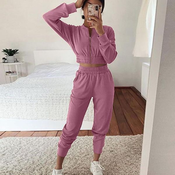 women's two piece pants zipper pant sets autumn and winter solid color pocket plush warm cardigan double sided jacket streetwear daily, White
women's two piece pants zipper pant sets autumn and winter solid color pocket plush warm cardigan double sided jacket streetwear daily, White