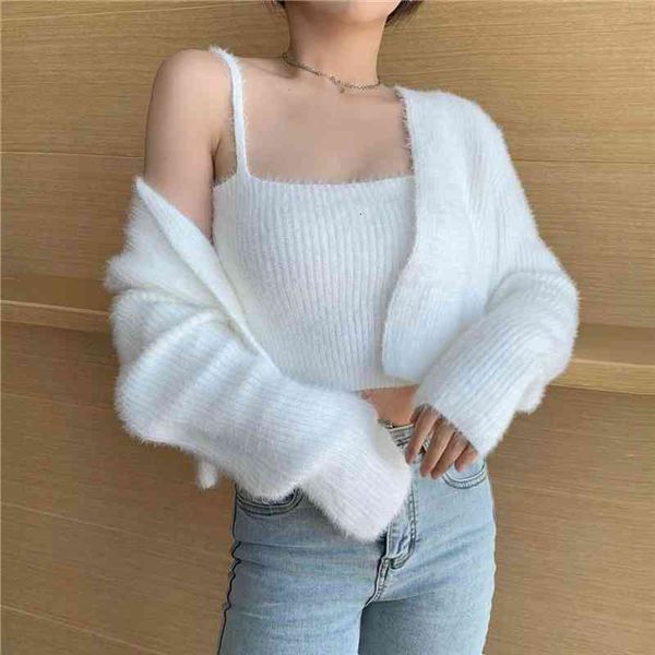 sweaters white camisole solid slim sweet mohair v neck long sleeve pink cardigan crop oversized pull femme fashion, White;black
sweaters white camisole solid slim sweet mohair v neck long sleeve pink cardigan crop oversized pull femme fashion, White;black