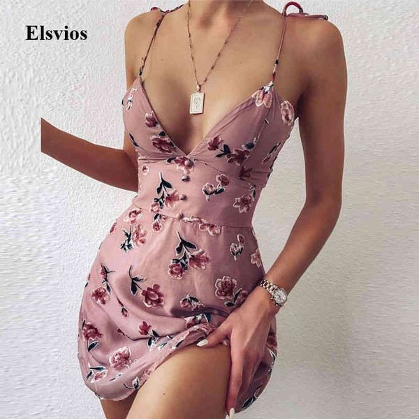 casual dresses summer deep v neck straps party elegant floral print women spring lady backless sleeveless mini vestidos f9io, Black;gray
casual dresses summer deep v neck straps party elegant floral print women spring lady backless sleeveless mini vestidos f9io, Black;gray