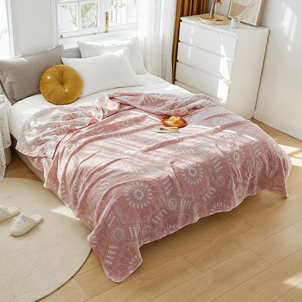 blankets decorative sofa bed throw blanket pure cotton gauze summer quilt multicolor double bedspreads cover 150/230*200cm
blankets decorative sofa bed throw blanket pure cotton gauze summer quilt multicolor double bedspreads cover 150/230*200cm