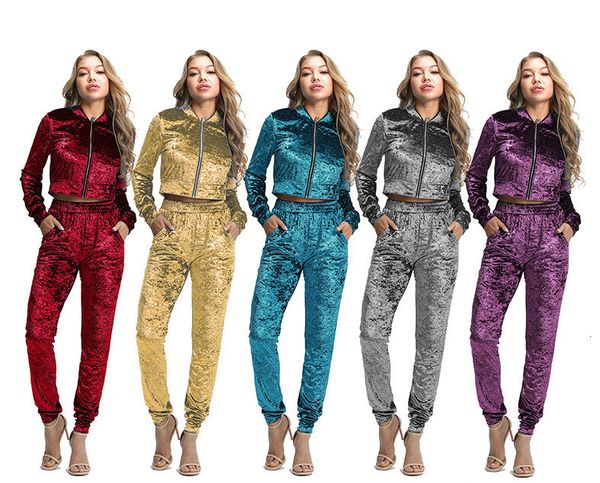 women's fashion soild color tracksuits casual cardigan warm two piece sets designer crew neck womens clothing, Gray
women's fashion soild color tracksuits casual cardigan warm two piece sets designer crew neck womens clothing, Gray