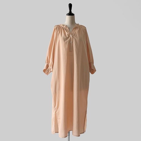 casual dresses women's v-neck 3/4 cuffs button slit pure color cotton and linen loose dress, Black;gray
casual dresses women's v-neck 3/4 cuffs button slit pure color cotton and linen loose dress, Black;gray
