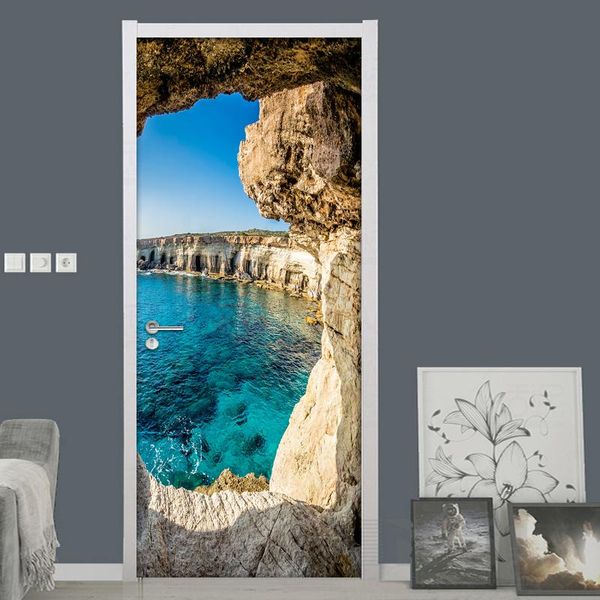 other decorative stickers cave seascape 3d po wallpaper murals pvc waterproof self-adhesive door sticker creative diy poster wall mural
other decorative stickers cave seascape 3d po wallpaper murals pvc waterproof self-adhesive door sticker creative diy poster wall mural