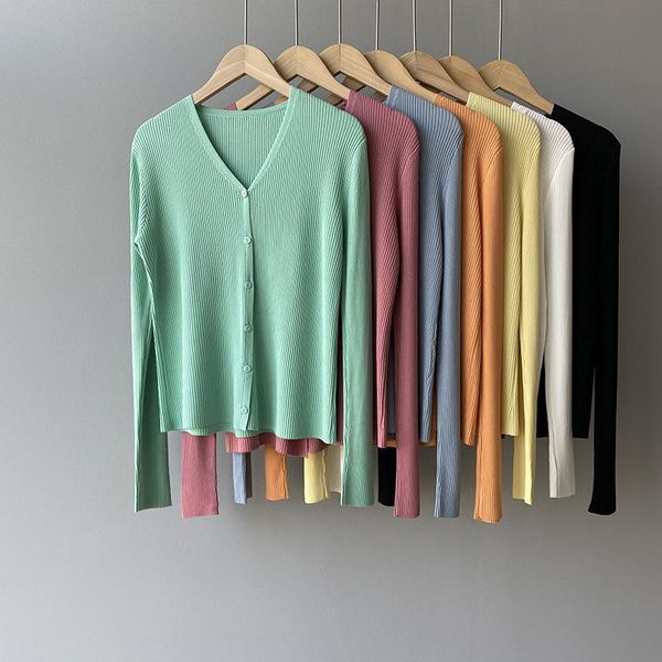 women's t-shirt 2021 spring summer women knitted t shirt v neck long sleeve elastic candy solid color cardigan casual, White
women's t-shirt 2021 spring summer women knitted t shirt v neck long sleeve elastic candy solid color cardigan casual, White