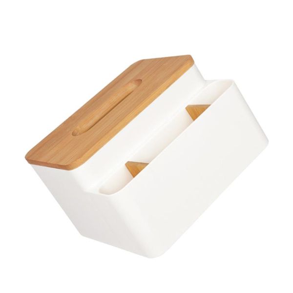 tissue boxes & napkins plastic multifunction deskbamboo cover napkin box organize holder for home office (white)
tissue boxes & napkins plastic multifunction deskbamboo cover napkin box organize holder for home office (white)