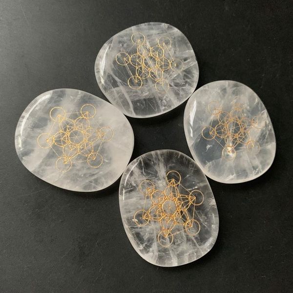 decorative objects & figurines natural clear quartz crystal palm stone metatron cube carved geometric symbol rock
decorative objects & figurines natural clear quartz crystal palm stone metatron cube carved geometric symbol rock