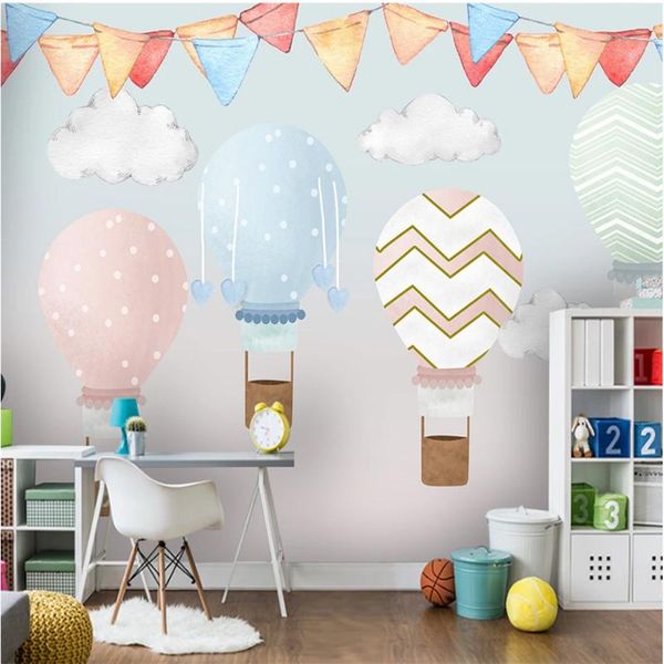 wallpapers modern hand-painted children's room wall paper 3d air balloon mural wallpaper for kids customization makes different
wallpapers modern hand-painted children's room wall paper 3d air balloon mural wallpaper for kids customization makes different