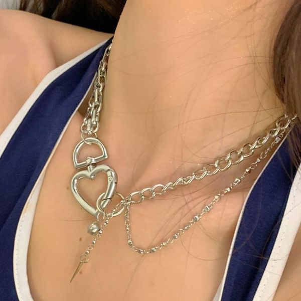 chains women jewelry heart pendant necklace design silvery plating selling chain for girl fine accessories, Silver
chains women jewelry heart pendant necklace design silvery plating selling chain for girl fine accessories, Silver