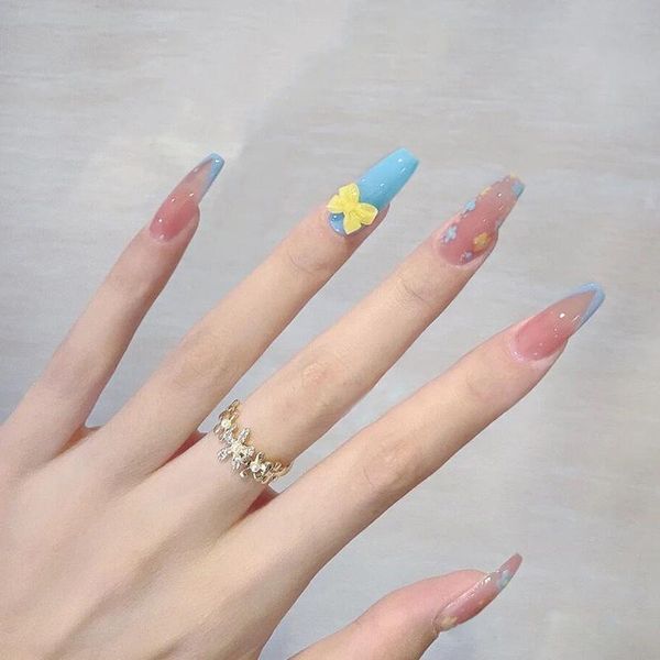 false nails 24pcs bow flower printed nail patch glue type removable long paragraph fashion manicure save time mp, Red;gold
false nails 24pcs bow flower printed nail patch glue type removable long paragraph fashion manicure save time mp, Red;gold