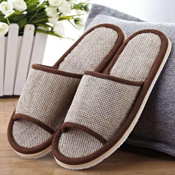 slippers summer flax women men casual linen slides multi-style non-slip eva home flip flops indoor shoes female sandals, Black
slippers summer flax women men casual linen slides multi-style non-slip eva home flip flops indoor shoes female sandals, Black