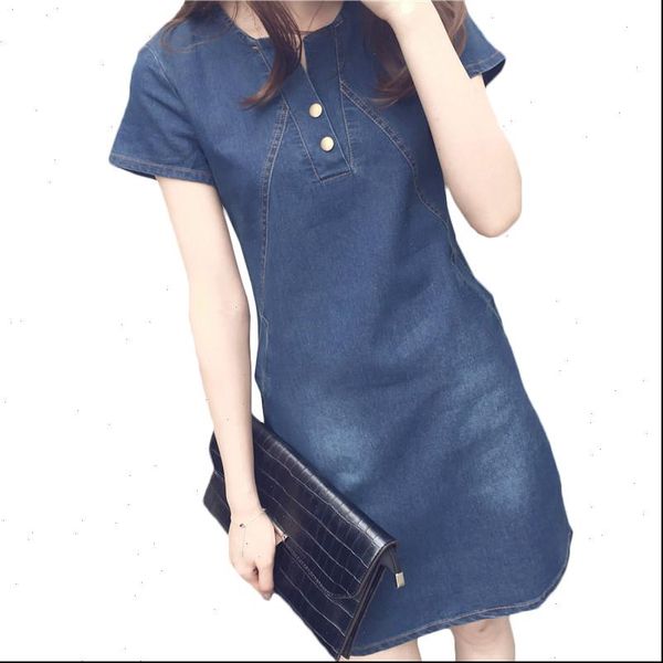 plus size women dresses 5xl denim dress for summer casual jeans with button mini womens clothing, Black;gray
plus size women dresses 5xl denim dress for summer casual jeans with button mini womens clothing, Black;gray