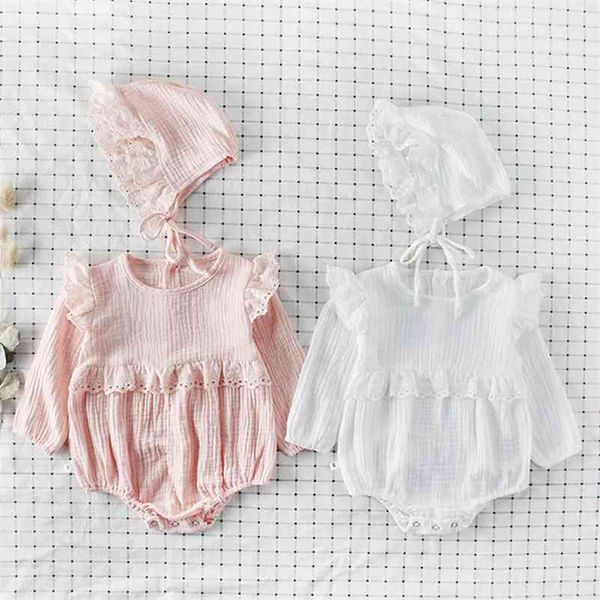 autumn infant girls cotton lace long sleeve clothes bodysuit and hat set baby girl bodysuits 210417, Blue
autumn infant girls cotton lace long sleeve clothes bodysuit and hat set baby girl bodysuits 210417, Blue