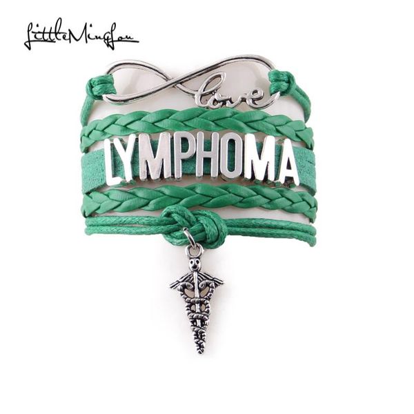 charm bracelets little minglou infinity hope lymphoma bracelet awareness leather wrap men & bangles for women jewelry, Golden;silver
charm bracelets little minglou infinity hope lymphoma bracelet awareness leather wrap men & bangles for women jewelry, Golden;silver