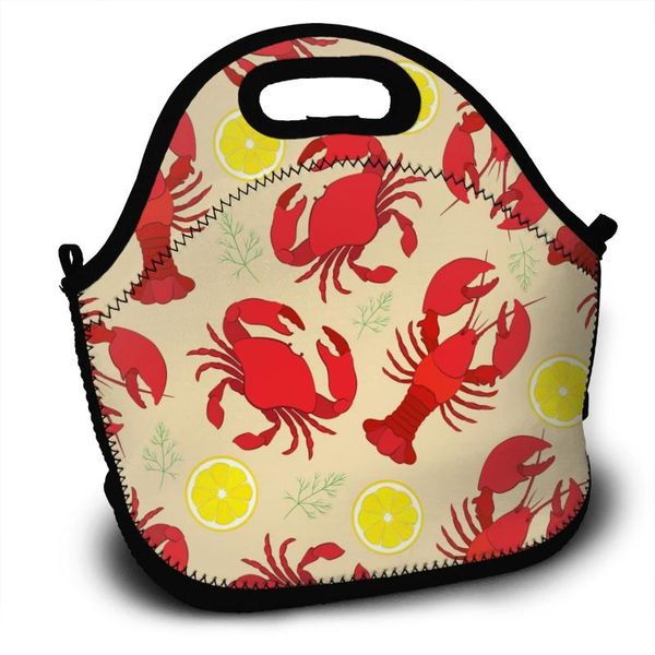 lunch bag lobster and crab with lemon dill insulation cold thermal convenient leisure organizer, Blue;pink
lunch bag lobster and crab with lemon dill insulation cold thermal convenient leisure organizer, Blue;pink