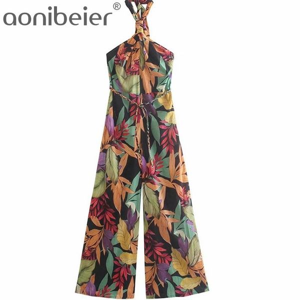 fashion leaf print women rompers summer sleeveless backless halter neck wide leg casual beach jumpsuits with sashes 210604, Black;white
fashion leaf print women rompers summer sleeveless backless halter neck wide leg casual beach jumpsuits with sashes 210604, Black;white