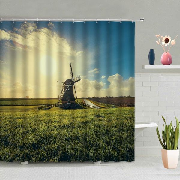 shower curtains windmill pattern curtain lavender flowers sky forest sunset grass background bathroom decoration washable with hook set
shower curtains windmill pattern curtain lavender flowers sky forest sunset grass background bathroom decoration washable with hook set