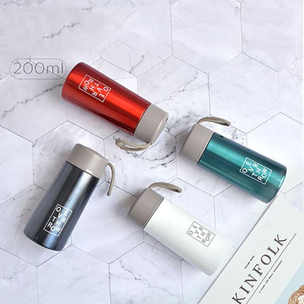 200ml mini stainless steel vacuum flask, creative and fashionable one-piece cup, daily gift cup water bottles
200ml mini stainless steel vacuum flask, creative and fashionable one-piece cup, daily gift cup water bottles