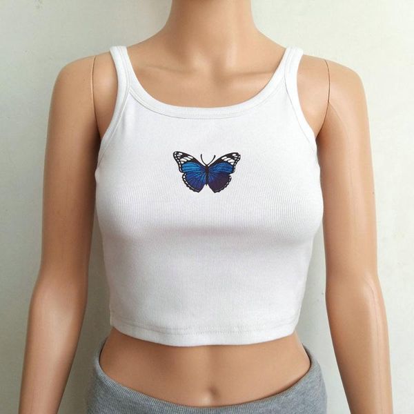 women's t-shirt 1pc girl summer vest tank pure color halter crop casual butterfly pattern short slim sleeveless white
women's t-shirt 1pc girl summer vest tank pure color halter crop casual butterfly pattern short slim sleeveless white