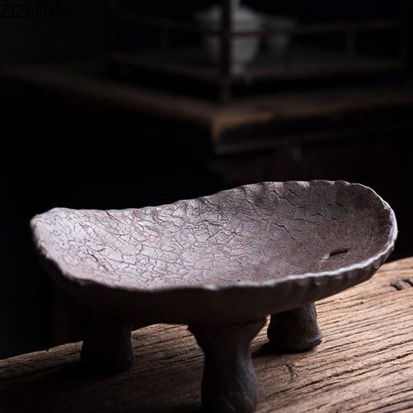 dishes & plates three-legged fruit plate handmade coarse pottery tableware natural crack retro home living room candy snack tray ceramic
dishes & plates three-legged fruit plate handmade coarse pottery tableware natural crack retro home living room candy snack tray ceramic