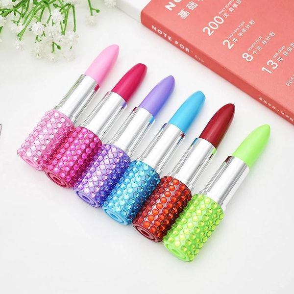 creative lipstick plastic ballpoint pen kawaii diamond lip gloss for children stationery gift school student award supplies pens, Blue;orange
creative lipstick plastic ballpoint pen kawaii diamond lip gloss for children stationery gift school student award supplies pens, Blue;orange