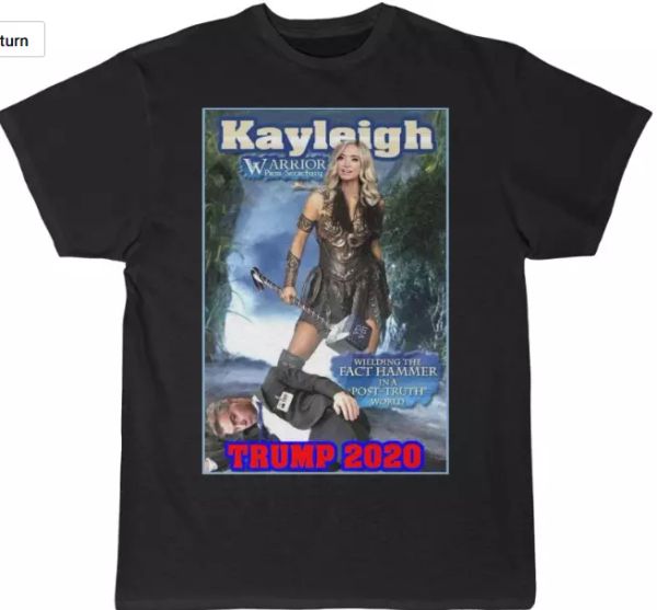 kayleigh mcenany warrior press secretary trump 2020 men's short sleeve tee, White;black
kayleigh mcenany warrior press secretary trump 2020 men's short sleeve tee, White;black