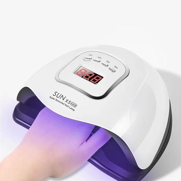 x5 max 180w uv led nail lamp for gel polish dryer curing light manicure smart timer lamps art tool1
x5 max 180w uv led nail lamp for gel polish dryer curing light manicure smart timer lamps art tool1