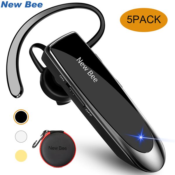 new bee bluetooth 5.0 wireless earpiece wholesale 5pcs lc-b41 headset english/russian earphone with mic for iphone xiaomi
new bee bluetooth 5.0 wireless earpiece wholesale 5pcs lc-b41 headset english/russian earphone with mic for iphone xiaomi