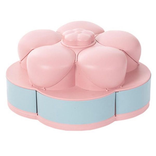 creative double-layer rotating fruit tray household candy box split dried gift wrap 
creative double-layer rotating fruit tray household candy box split dried gift wrap
