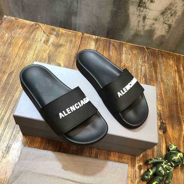 slippers men's same style paris letter anti slip thick soled beach shoes one line slippers versatile couple slippers women's fashi, Black
slippers men's same style paris letter anti slip thick soled beach shoes one line slippers versatile couple slippers women's fashi, Black
