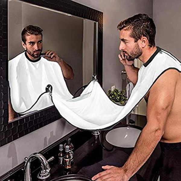 aprons man shave beard apron black hair ib trimmer holder catcher waterproof household bathroom cleaning protector
aprons man shave beard apron black hair ib trimmer holder catcher waterproof household bathroom cleaning protector