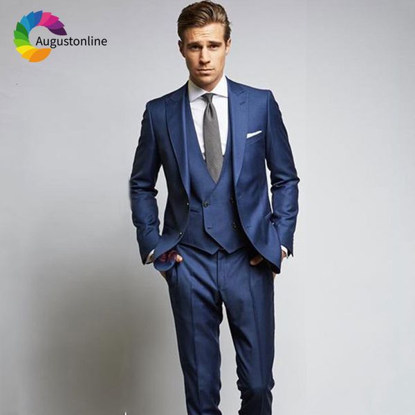 men's suits & blazers double breasted men wedding groom tuxedos man suit for marriage slim fit terno masculino 3piece jacket pant, White;black
men's suits & blazers double breasted men wedding groom tuxedos man suit for marriage slim fit terno masculino 3piece jacket pant, White;black