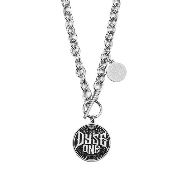 chains simple creative personality wild fashion retro letter pendant cuban necklace couple hip hop trend punk street gift accessories, Silver
chains simple creative personality wild fashion retro letter pendant cuban necklace couple hip hop trend punk street gift accessories, Silver