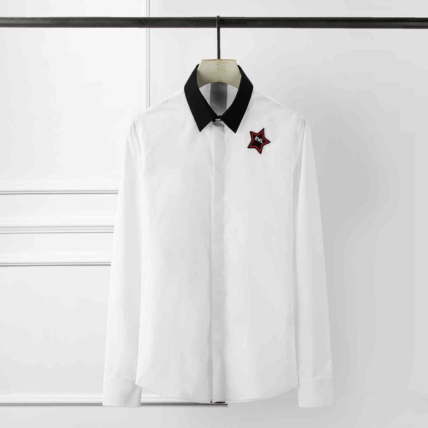 tee shirt shirt luxury pentagram embroidery black white mens shirts solid color long sleeve men plus size 4xl party shirt, White;black
tee shirt shirt luxury pentagram embroidery black white mens shirts solid color long sleeve men plus size 4xl party shirt, White;black
