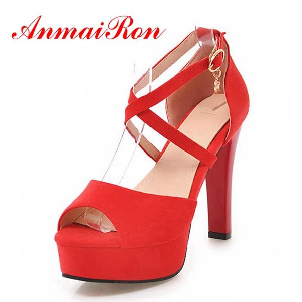 sandals female high heels cross-strap summer casual peep toe spike flock lady shoes metal platform cr135, Black
sandals female high heels cross-strap summer casual peep toe spike flock lady shoes metal platform cr135, Black