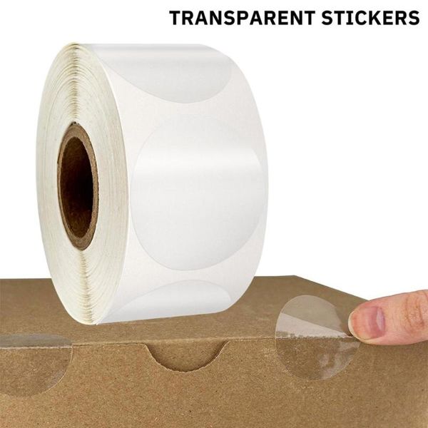 gift wrap 500pcs transparent labels 1 inch business package seal sticker pvc adhesive custom stationery supply 
gift wrap 500pcs transparent labels 1 inch business package seal sticker pvc adhesive custom stationery supply