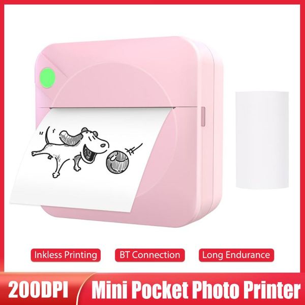 printers 200dpi mini pocket po printer wireless bt connection portable thermal printing machine for picture lable diy handcraft list
printers 200dpi mini pocket po printer wireless bt connection portable thermal printing machine for picture lable diy handcraft list