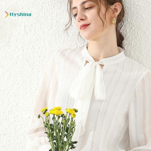 french romantic soft ribbon chiffon shirt autumn pure color fabric women's blouses & shirts, White
french romantic soft ribbon chiffon shirt autumn pure color fabric women's blouses & shirts, White