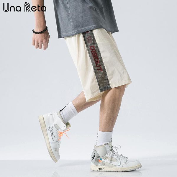 una reta shorts men summer streetwear elastic waist knee length sweatpants hip hop patchwork print loose men's, White;black
una reta shorts men summer streetwear elastic waist knee length sweatpants hip hop patchwork print loose men's, White;black
