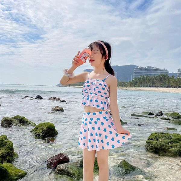 children swimsuit female girls cuhk students tong conservative lovely princess skirt of tall waist fission biki women's swimwear, White;black
children swimsuit female girls cuhk students tong conservative lovely princess skirt of tall waist fission biki women's swimwear, White;black