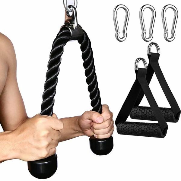 accessories tricep pull down rope gym handles fitness attachment cable machine heavy duty weight lifting workout equipment
accessories tricep pull down rope gym handles fitness attachment cable machine heavy duty weight lifting workout equipment